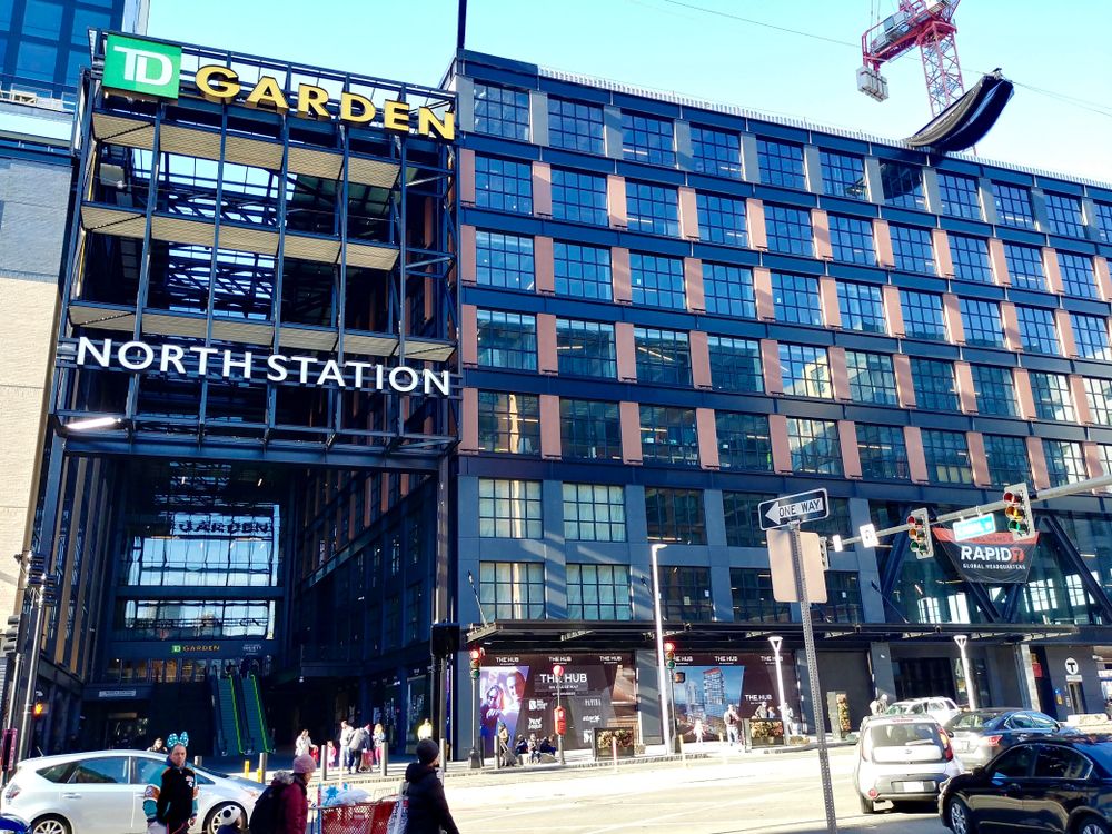 Entrance to TD Garden