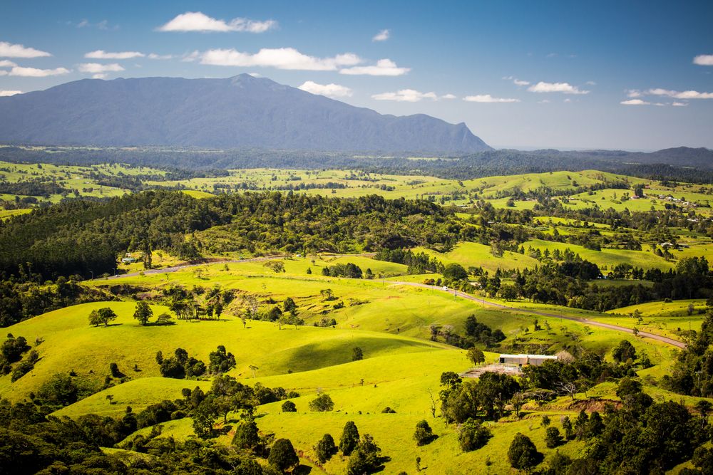Aerial view of Tablelands