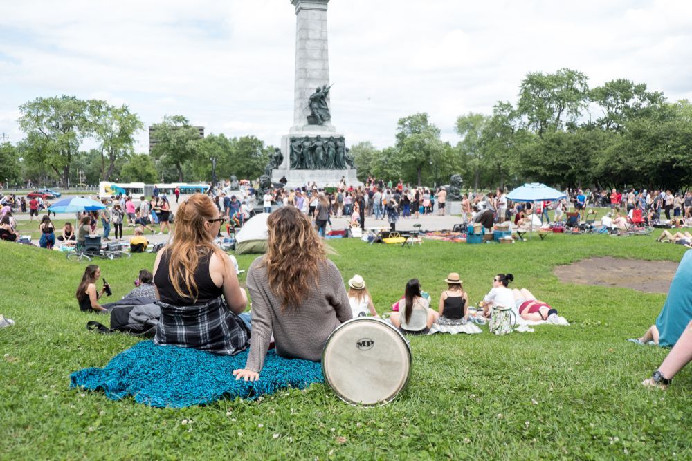 Tam-tams in Montreal