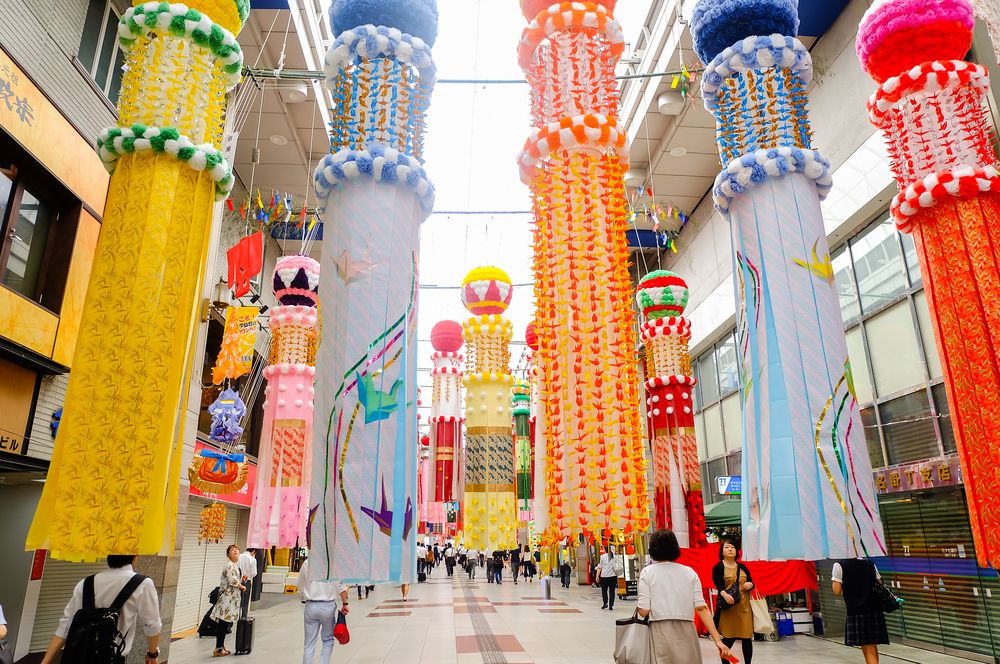 Tanabata in Sendai