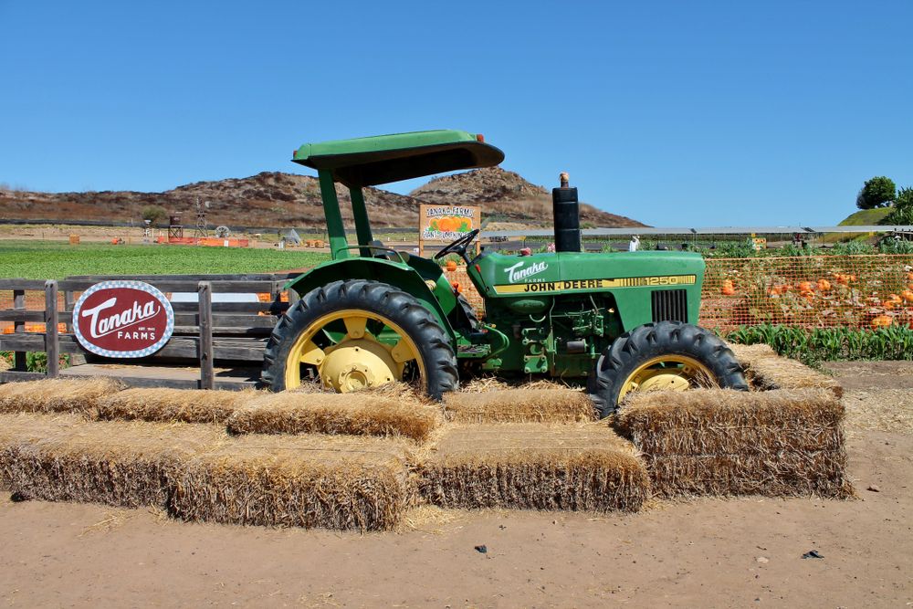 Tractor at Tanaka Farm