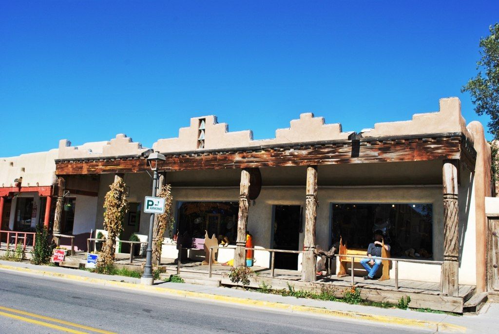 Buildings along Taos Downtown Historic District