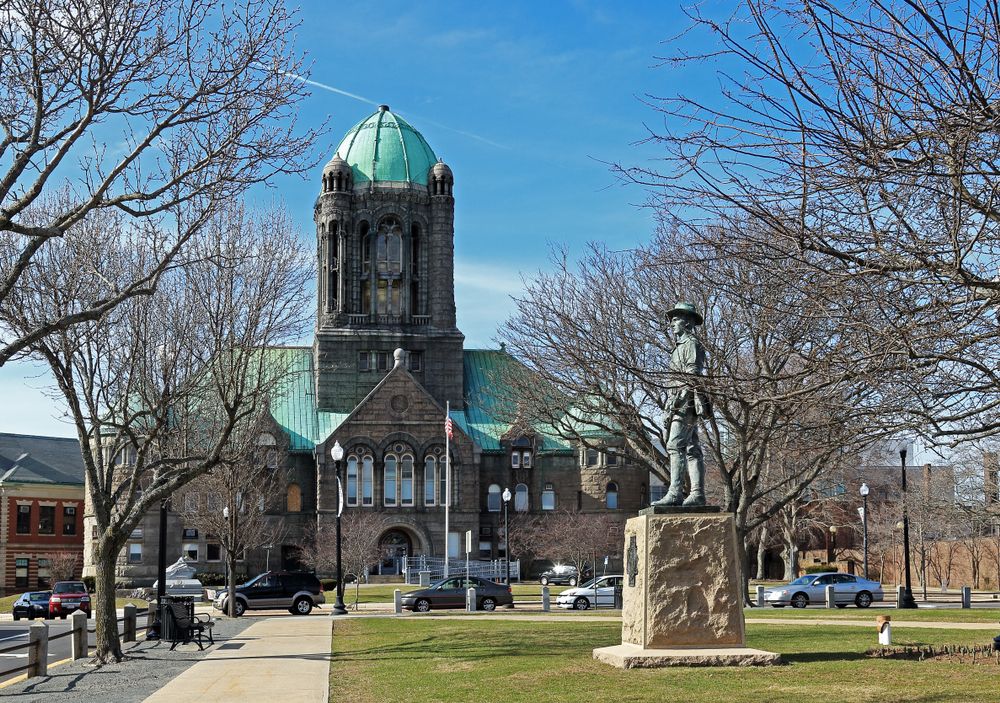 View of Taunton Green
