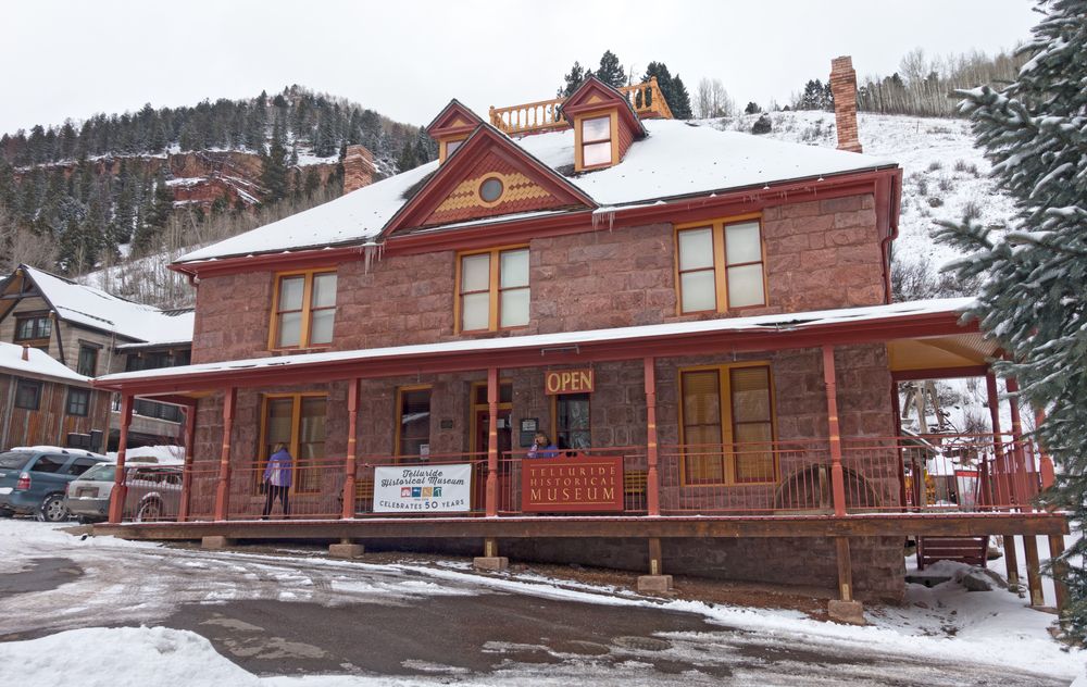 Exterior of Telluride Historical Museum