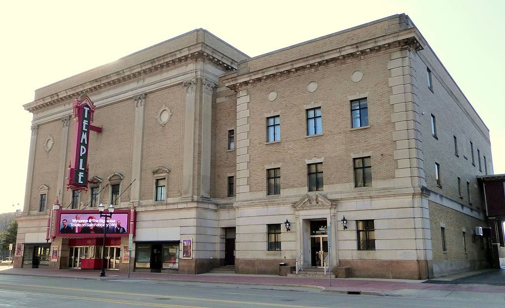 Exterior of Temple Theatre