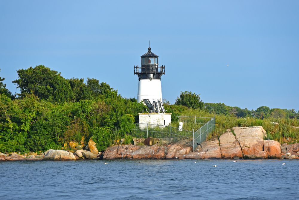 Ten Pound Island Lighthouse in Gloucester