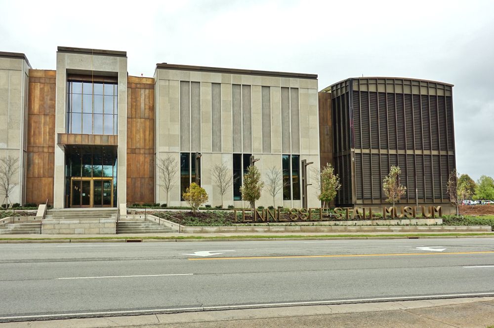 Exterior view of the Tennessee State Museum