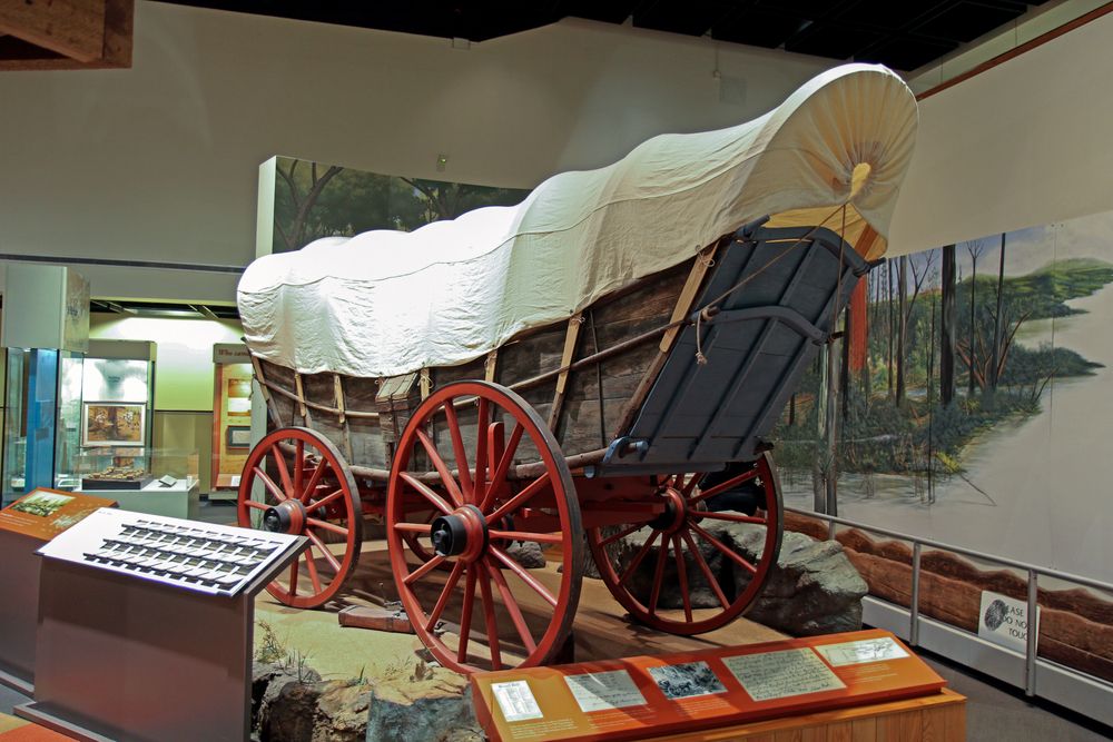 Wagon at the Tennessee State Museum