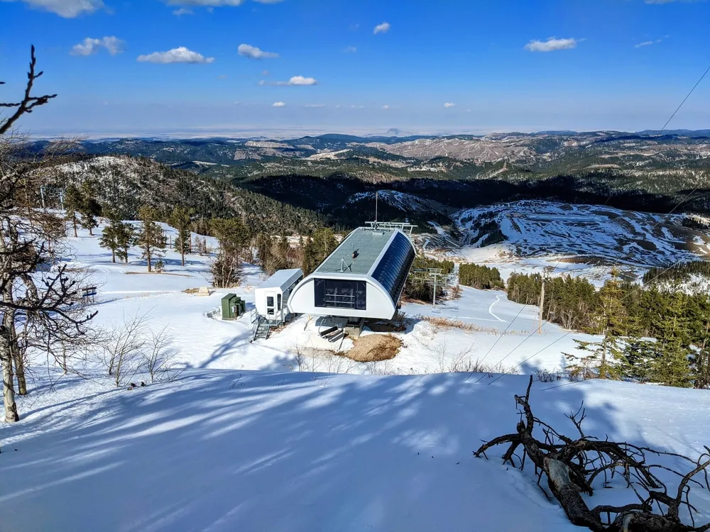 Terry Peak Ski Area from above