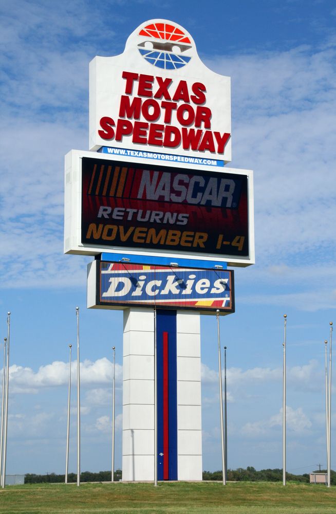 Signage of Texas Motor Speedway