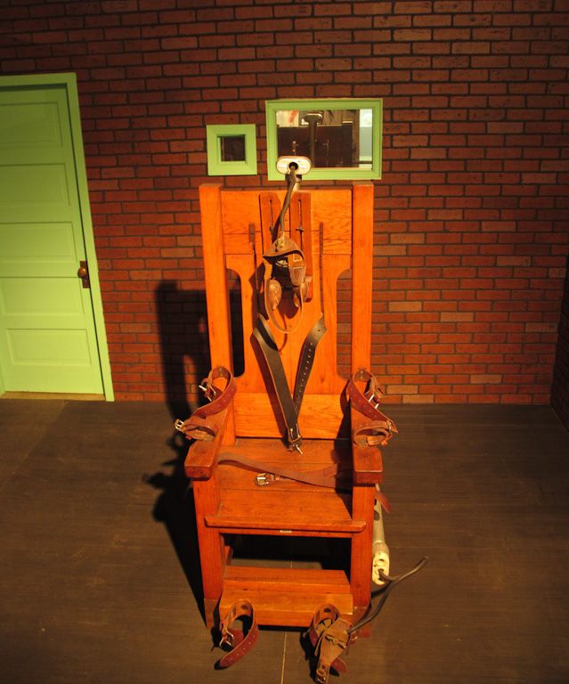 Electric chair in Texas Prison Museum