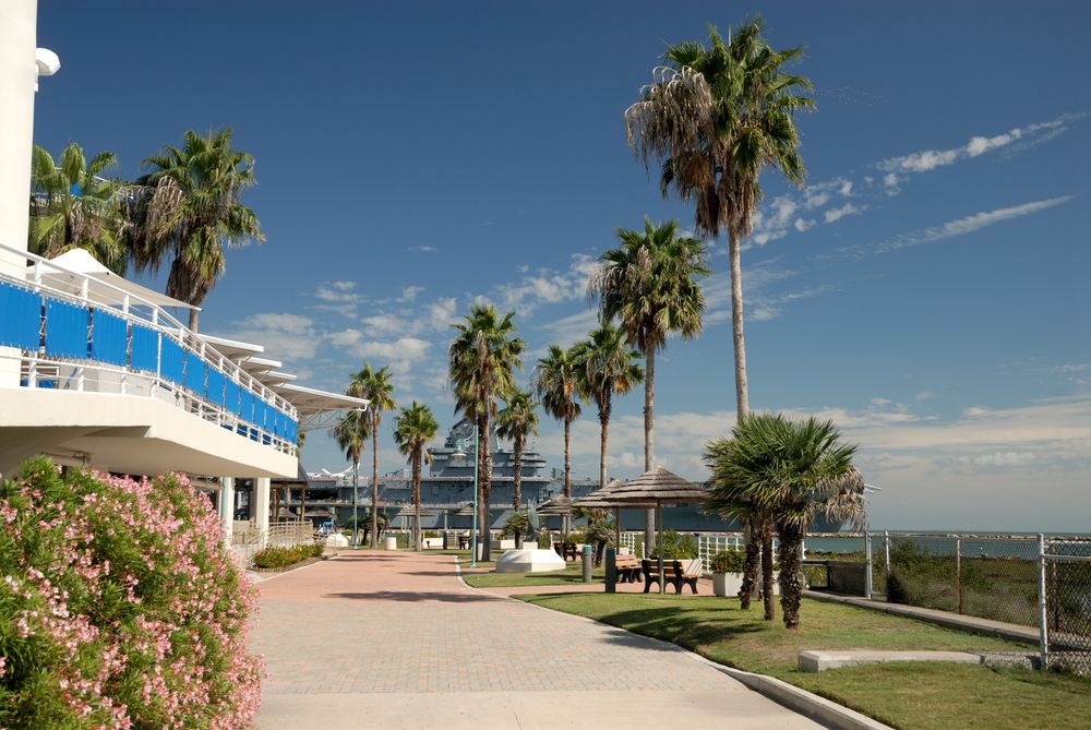 Exterior view of the Texas State Aquarium