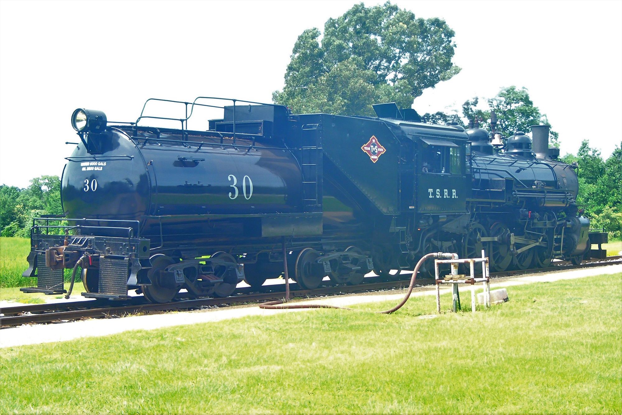 View of Texas State Railroad