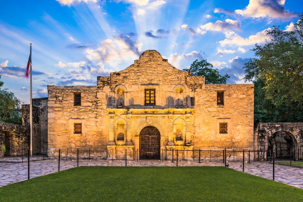 The Alamo in Texas