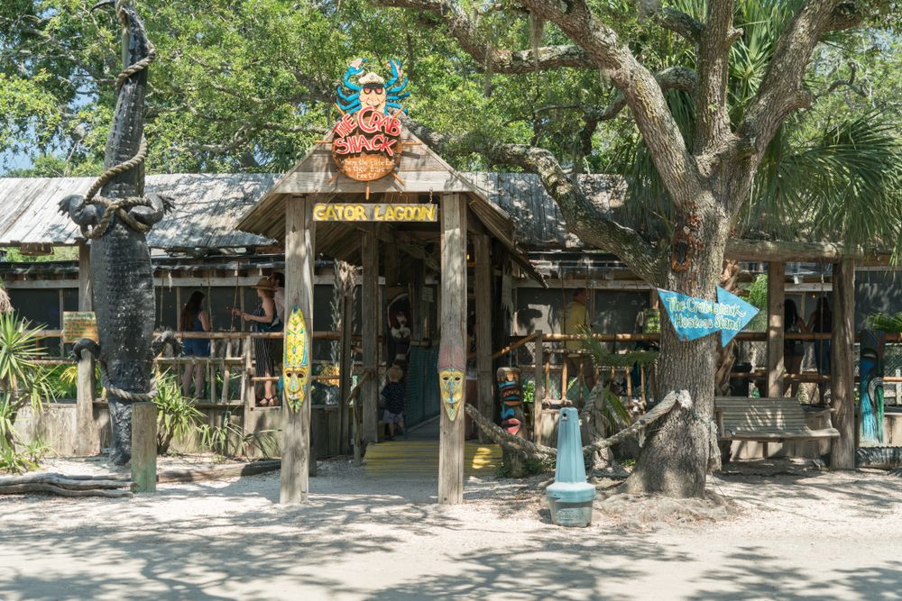 Exterior of The Crab Shack