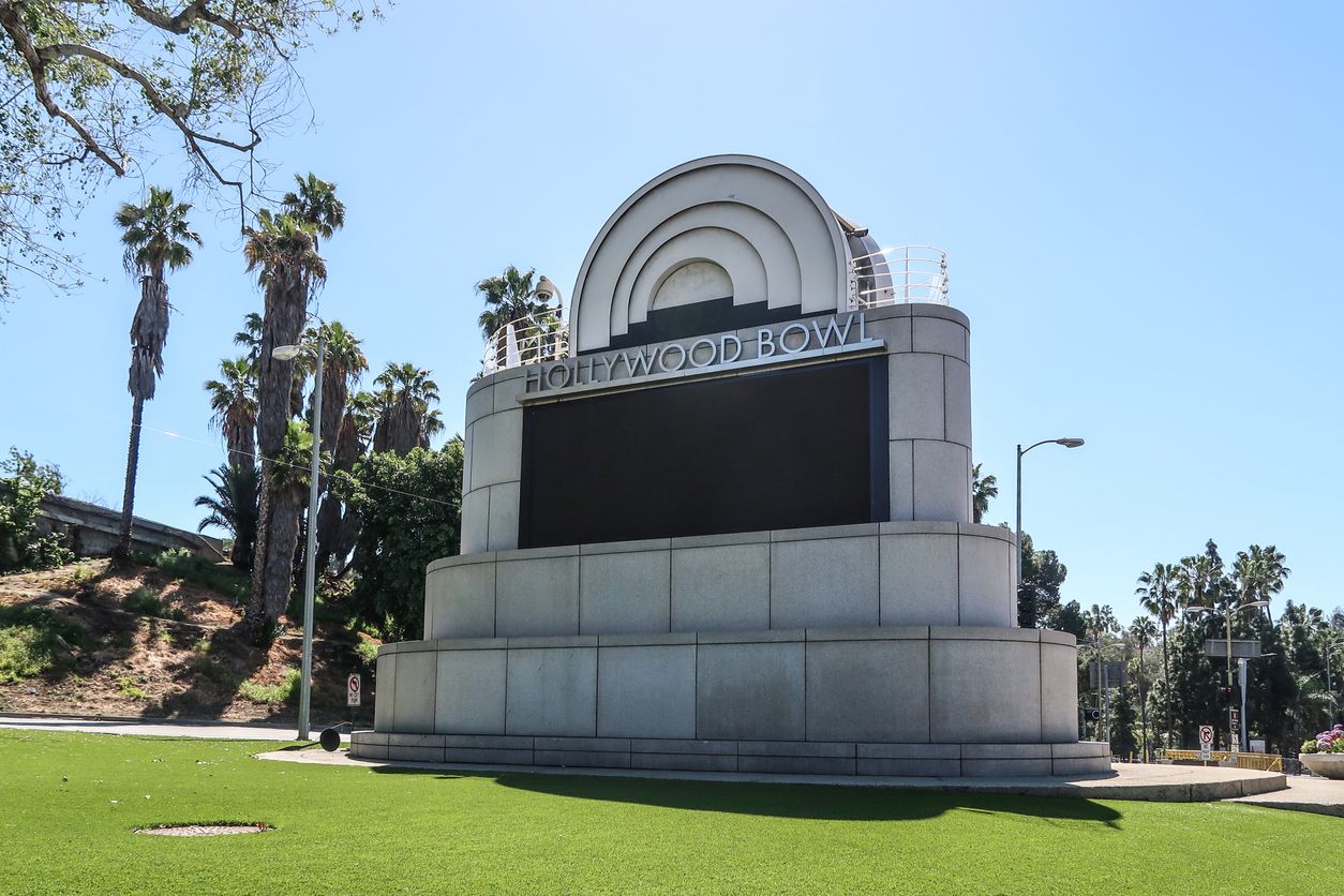 The Hollywood Bowl at Los Angeles
