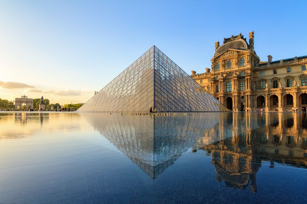 the Louvre in Paris