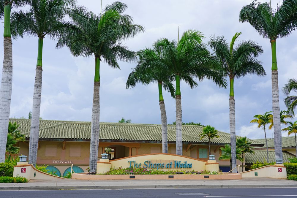 Exterior of The Shops at Wailea
