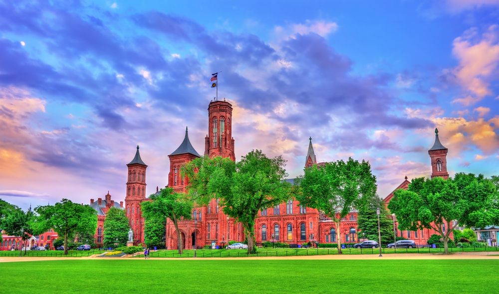 The Smithsonian Institution in Washington D.C.