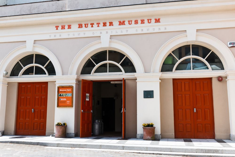 Entrance of the butter museum