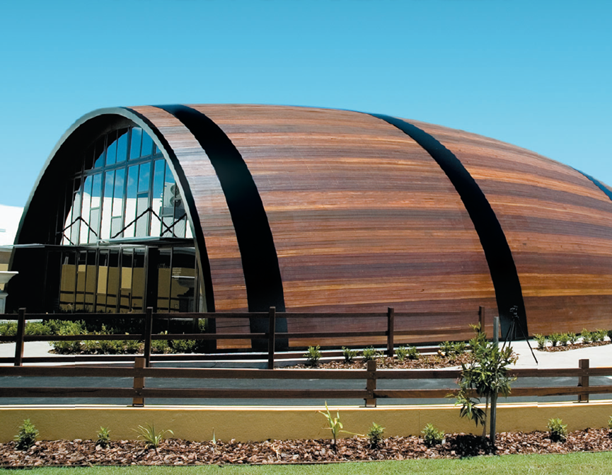 Front View of Bundaberg Barrel