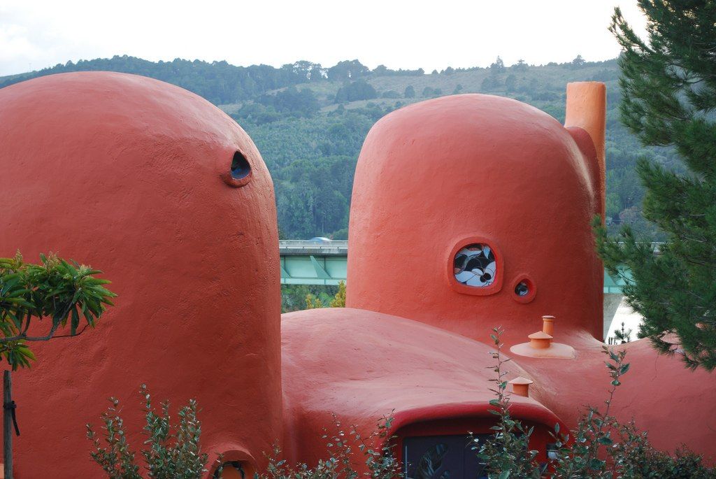 View of Flintstone House