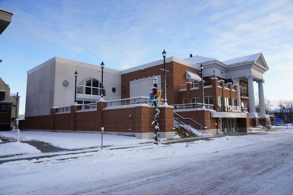 Exterior view of the Thelma Sadoff Center For the Arts