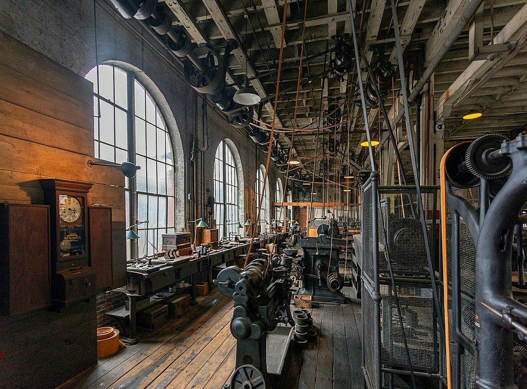 Interior view of the Thomas Edison National Historical Park