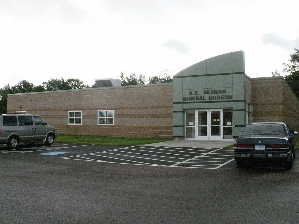 Outside View of A.E. Seaman Mineral Museum of Michigan