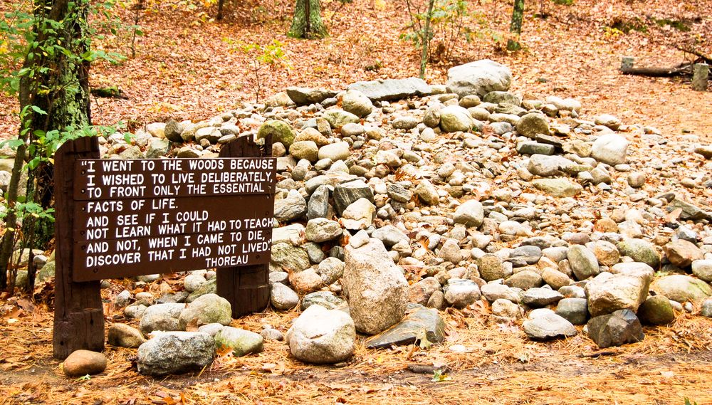 Thoreau Cabin Site at Concord, MA