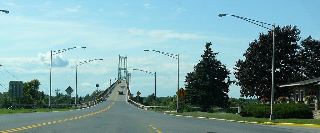 View of Thousand Islands Bridge