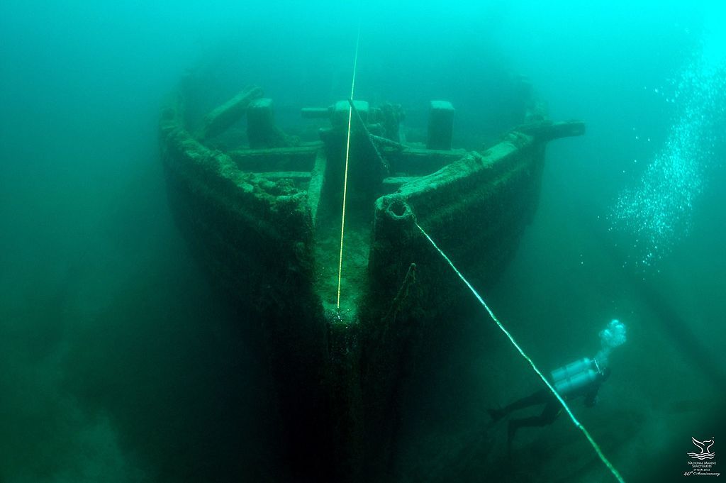 Shipwrecks at Thunder Bay National Marine Sanctuary