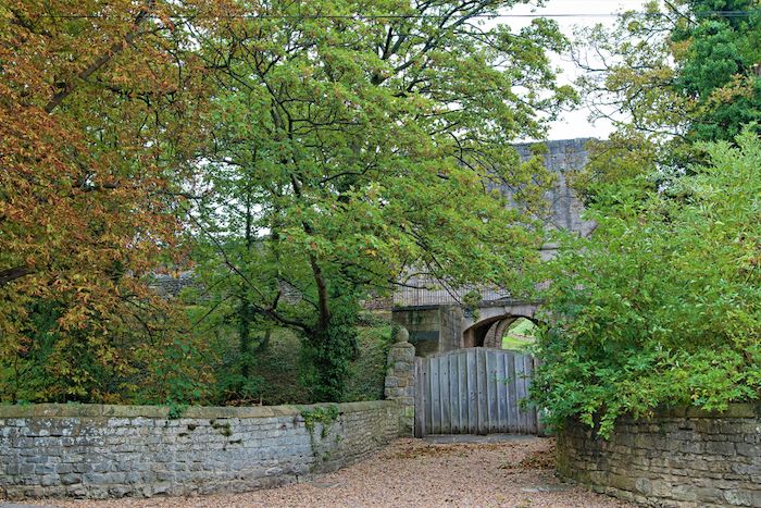 The gate of Tickhill Castle