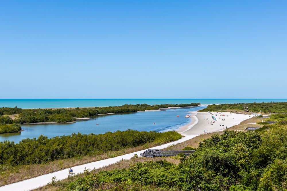 Daytime in Tigertail Beach in Marco Island