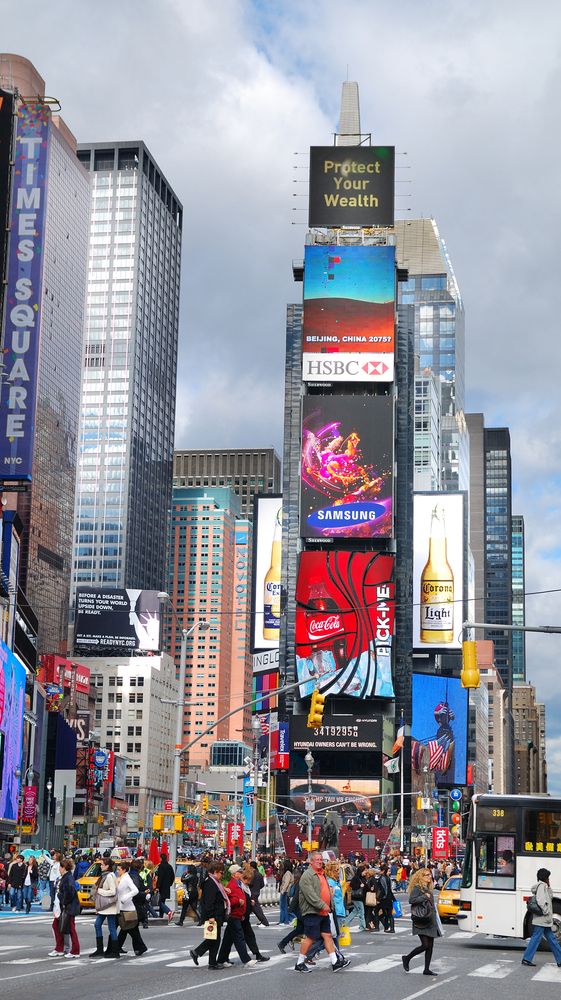 View of Times Square