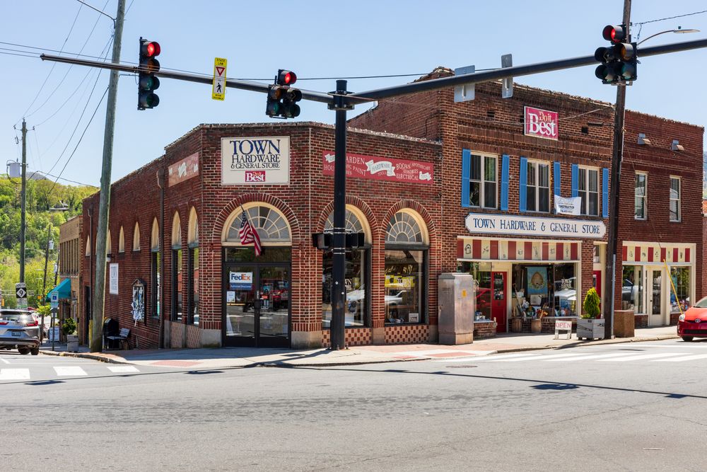 Town Hardware and General store in Downtown