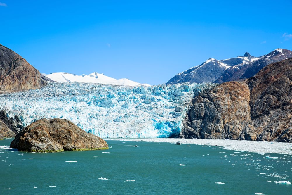 Glaciers at Tracy Arm Fjord