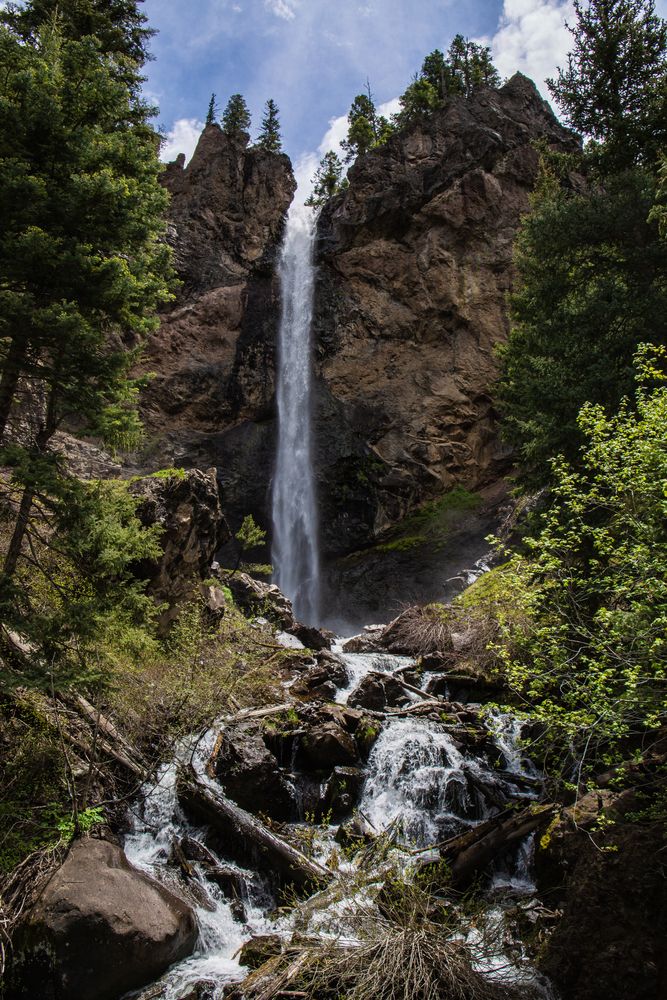 Stunning view of Treasure Falls