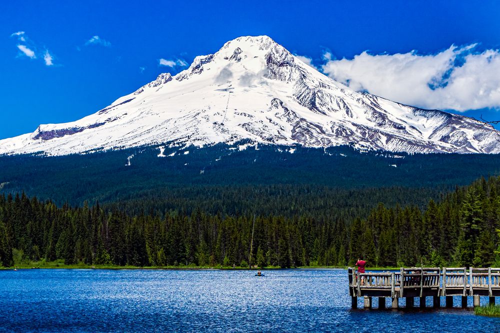 View of Trillium Lake