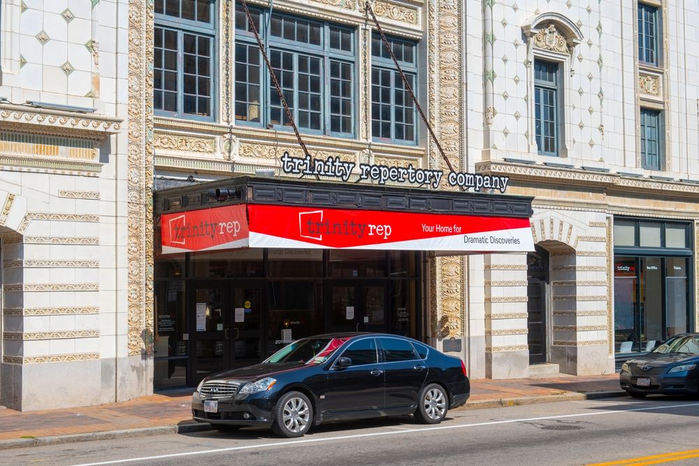 Entrance to Trinity Repertory Company