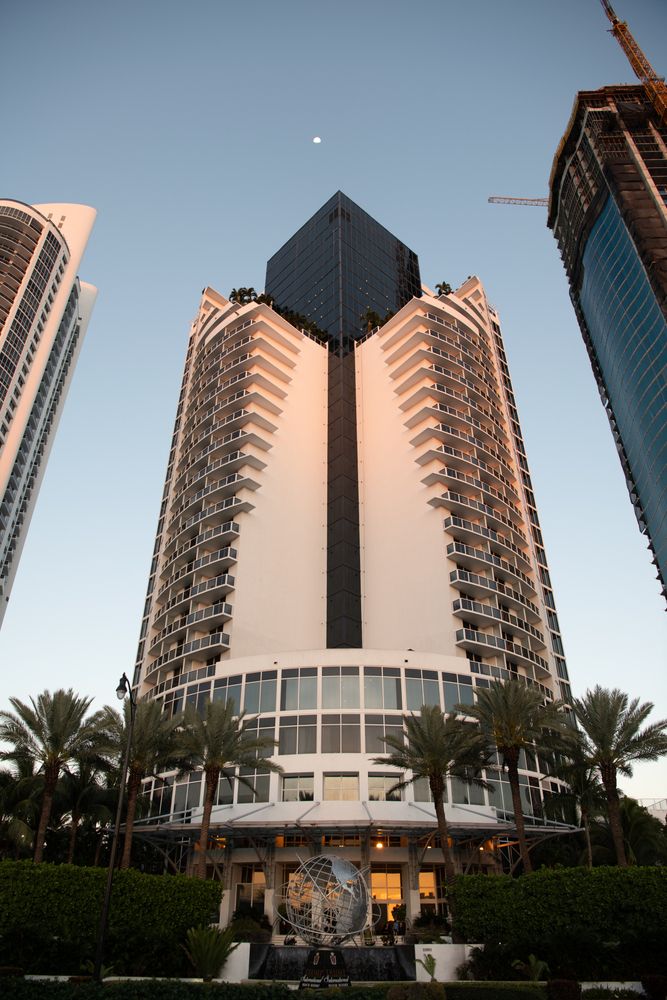 Exterior view of Trump International Beach Resort Miami