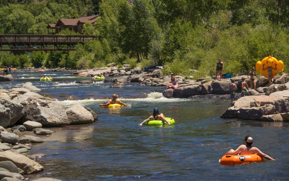 Tubing on San Juan River