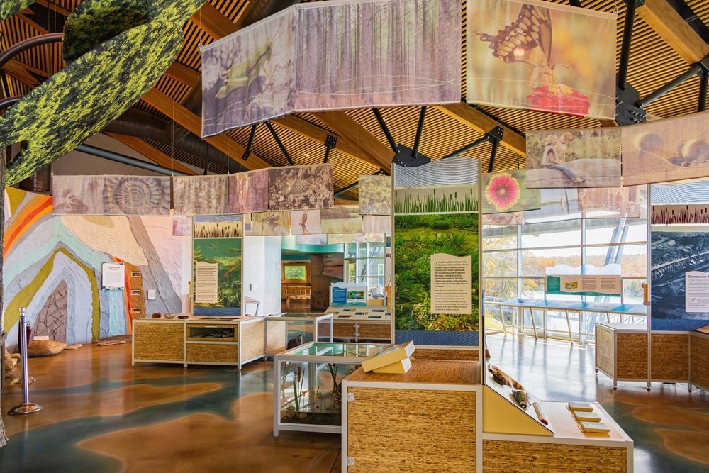 Viewof nature centre at Tucker Tower