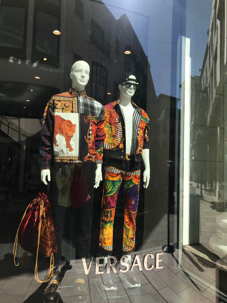 Versace showroom at Two Rodeo Drive