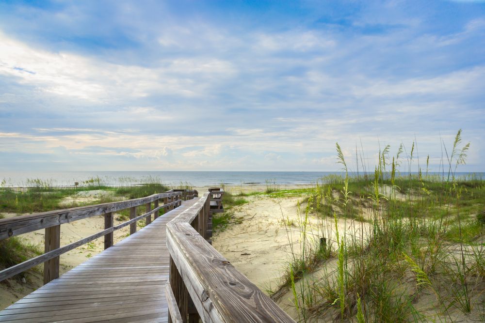 Tybee Island beach