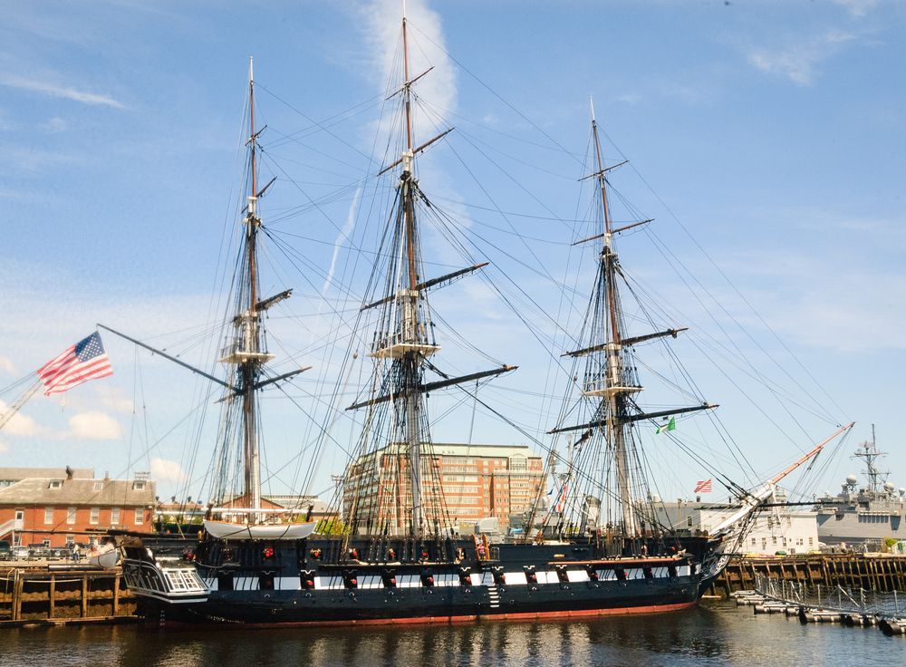 Ship at U.S.S Constitution