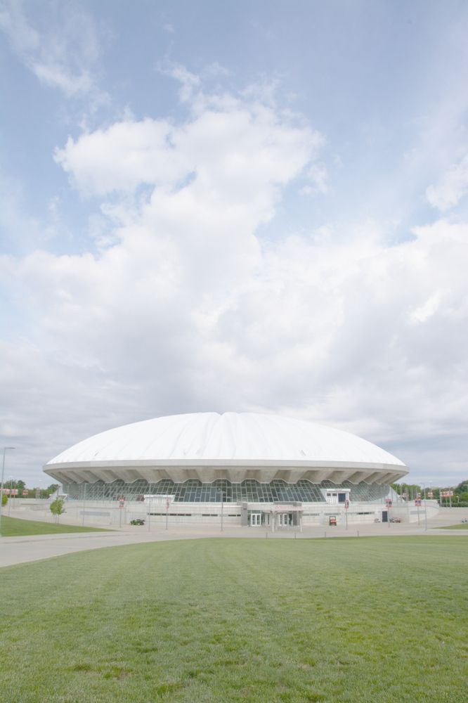 Exterior of State Farm Center
