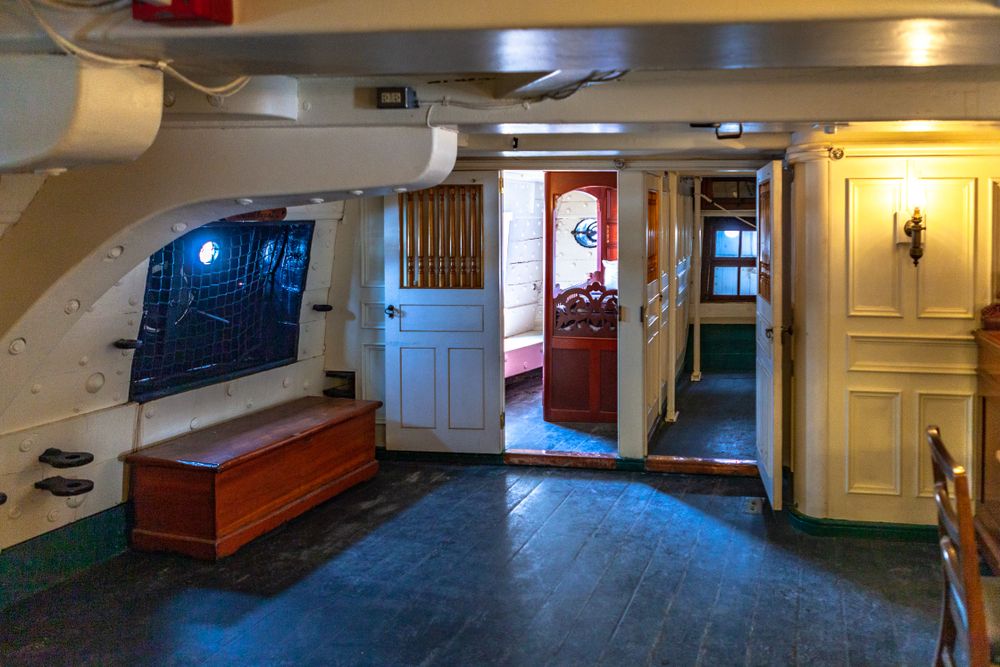 Interior view of USS Constitution