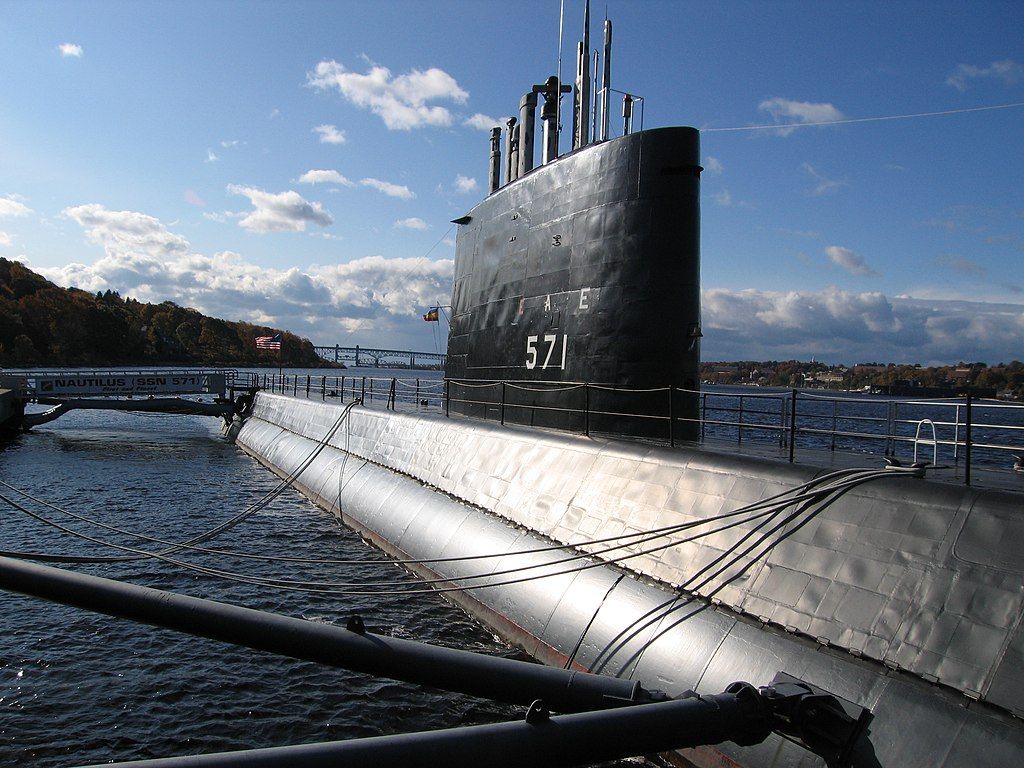 Exterior of Submarine Force Museum