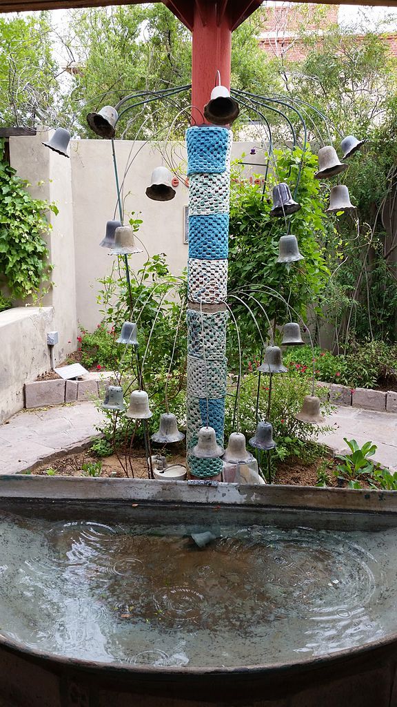 Meditating pool at UTEP Centennial Museum and Chihuahuan Desert Gardens